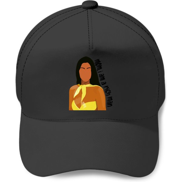 Mom I Am A Rich Man Cher (1) Baseball Caps-image