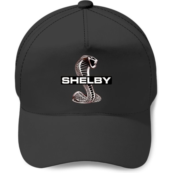 Red Ligh Shelby Mustang Gt500 Baseball Caps-image
