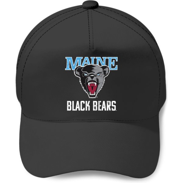 University Of Maine Black Bears Large Pullover Baseball Caps-image