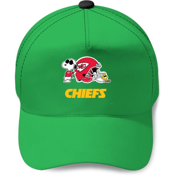 Chiefs Snoopy Baseball Caps-image