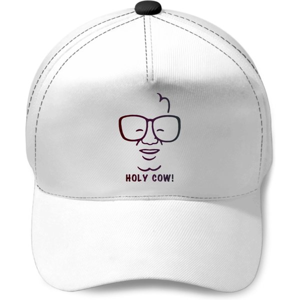 Chicago Harry Caray Holy Cow Baseball Caps-image