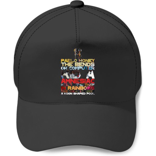 Radiohead Discography Baseball Caps-image