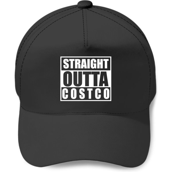 Funny Costco Baseball Caps Straight Outta Costco Baseball Caps-image