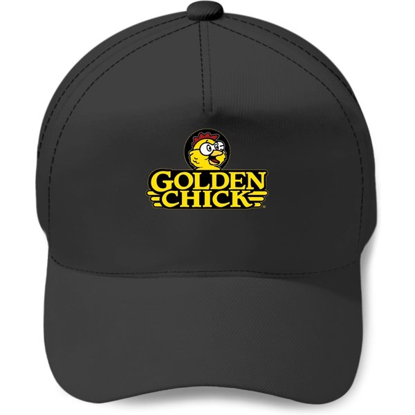 Golden Chick Food Baseball Caps