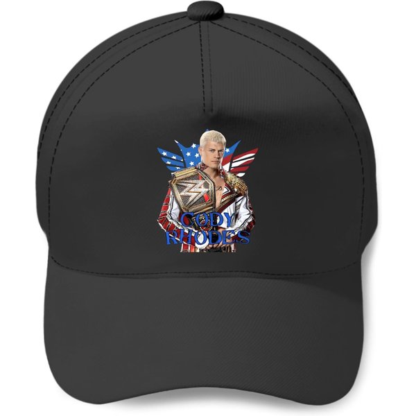 New Rare Cody Rhodes Men's Black Gift For Fans Unisex All Sizes S-5xl Baseball Caps