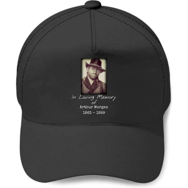 Arthur-Morgan Tribute Baseball Caps-image