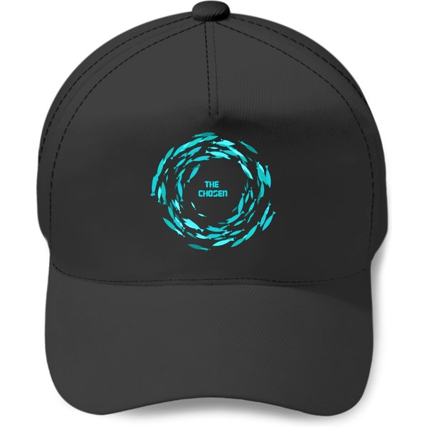 Cycle Fish The Chosen Merch Against The Current Baseball Caps-image