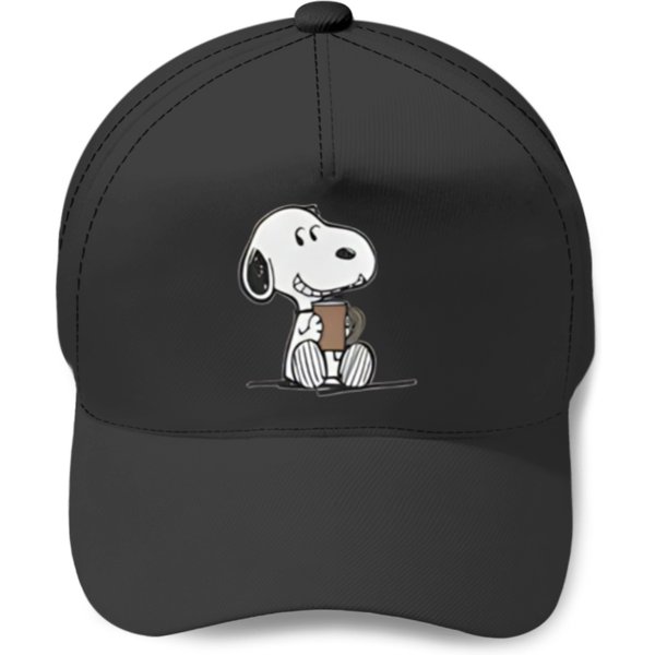 Snoopy Baseball Caps Cotton Crew Baseball Caps-image