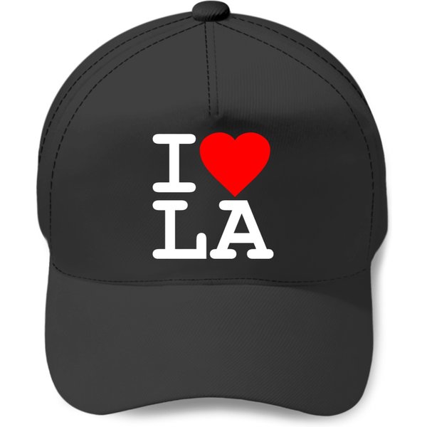 I Love La Los Angeles Baseball Caps-image