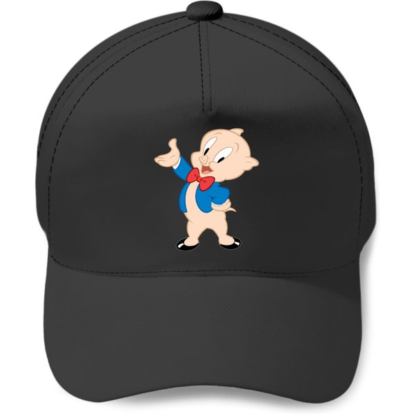Porky Pig | Classic Pose Baseball Caps-image