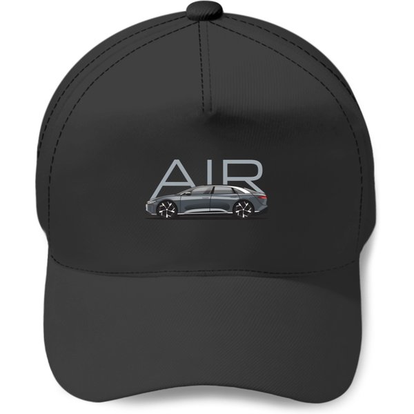 Lucid Motors Air Electric Car Gray Baseball Caps-image