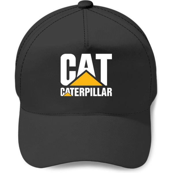 Cat-caterpillar Logo Baseball Caps