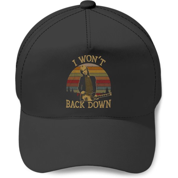 I Won't Back Down - Tom Petty Classic Baseball Caps-image