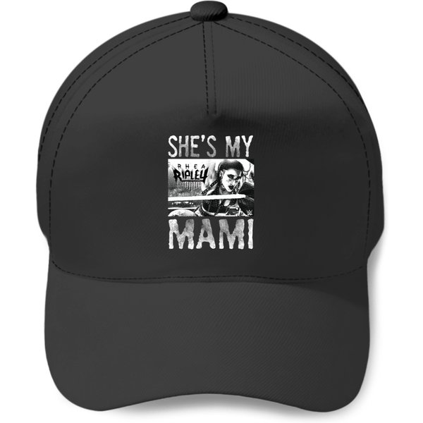 We Wrestlemania Rhea Ripley She's My Mami Baseball Caps-image
