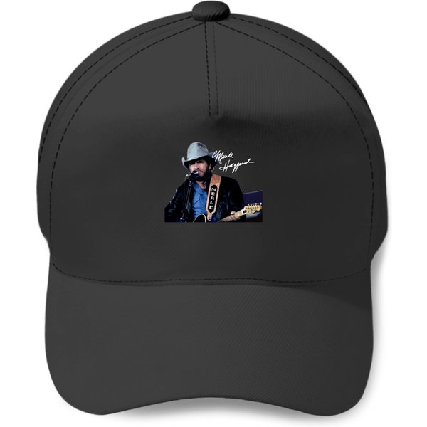 Merle Haggard Signature T- Baseball Caps-image