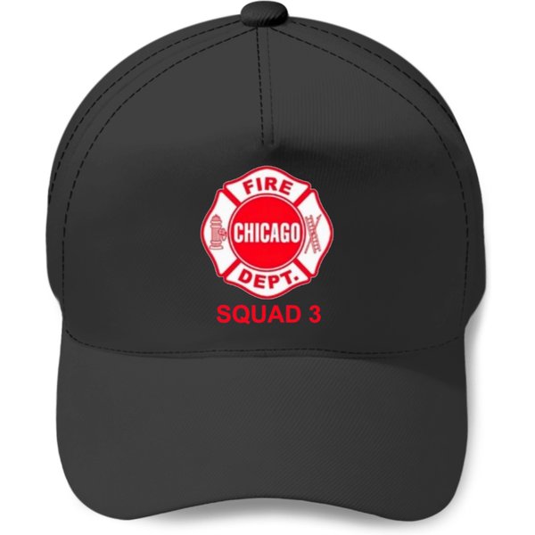 Chicago Firess Squad 3 Essential Baseball Caps-image