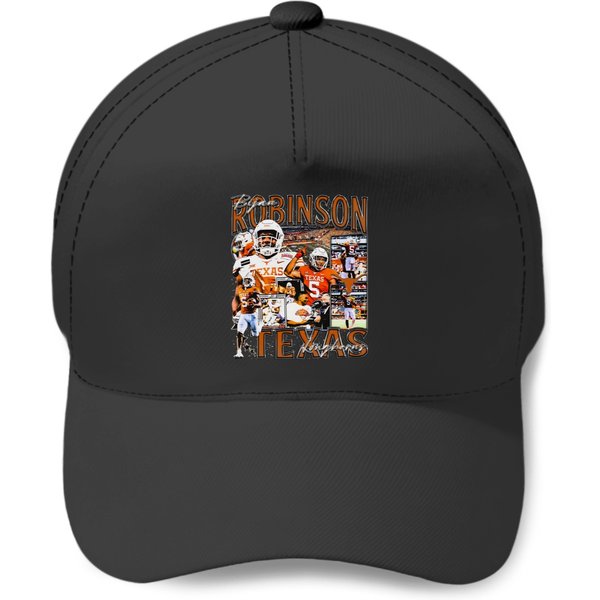 Bijan Robinson Vintage 90S Baseball Caps For Texas Football-image