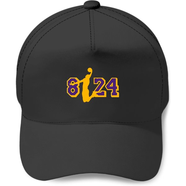 Kobé Bryant Basketball Baseball Cap - Black Mamba Style-image