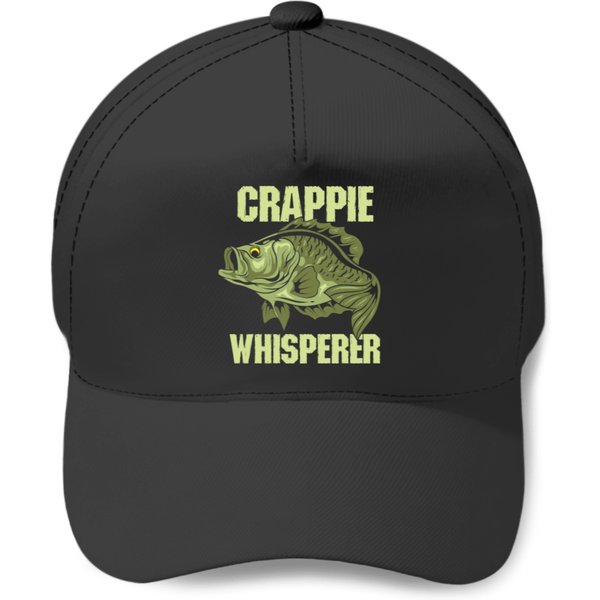 Crappie Fishing Crappie Fishing Shirt Baseball Caps-image