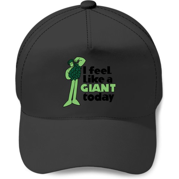 I Feel Like A Giant Today - Jolly Green Giant T-Shirt Baseball Caps-image