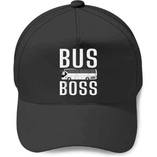 Bus Boss Bus Driver Baseball Caps-image