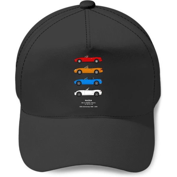 Mx-5 Miata Eunos 30th Car Collection Baseball Caps