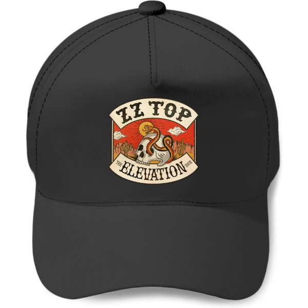 Zz Top The Elevation Tour 2025 Baseball Caps-image