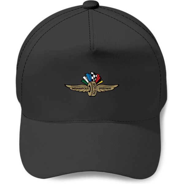 Indianapolis Motor Speedway Distressed Logo T-Sh Baseball Caps-image