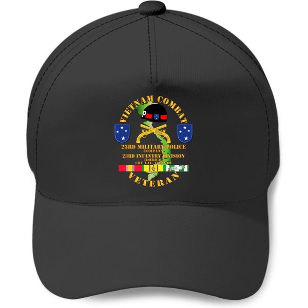 23Rd Military Police Co W 23Rd Id Baseball Caps-image