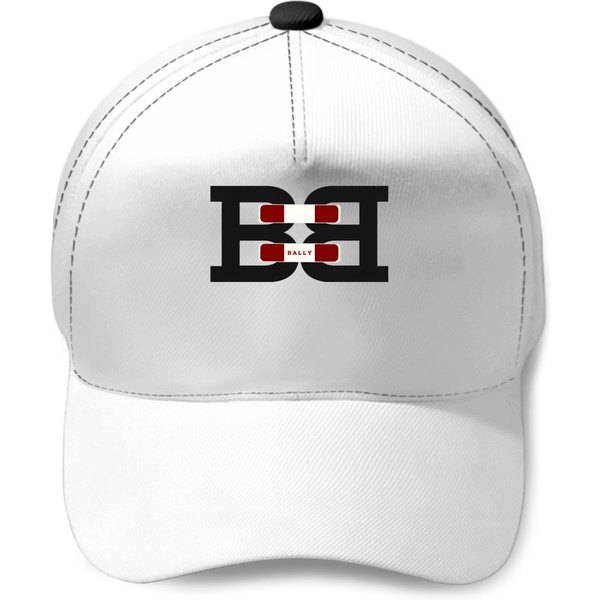 Bally Baseball Caps - White - Xs - Adult - Unisex, Gift Bally Baseball Caps - White - Xs - Adult - Unisex