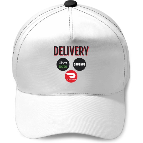 Delivery Uber Eats / Doordash / Grubhub Baseball Caps-image