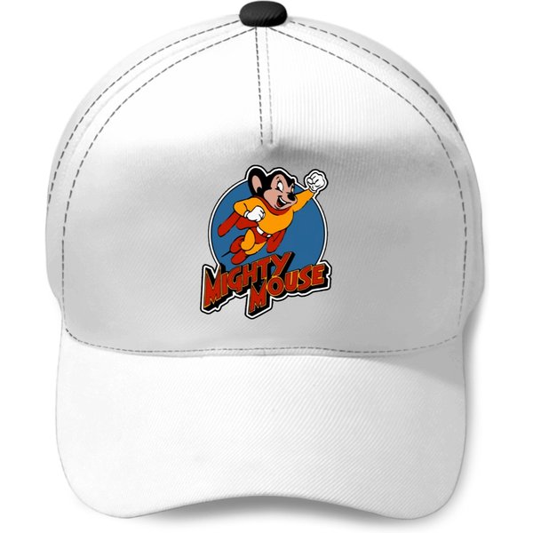 Mighty Mouse - Here I Come To Save The Day Baseball Caps-image