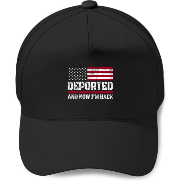 Deported And Now I'm Back In The Usa Baseball Caps-image