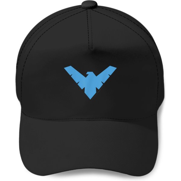 Nightwing Superhero Blue Logo Baseball Caps-image