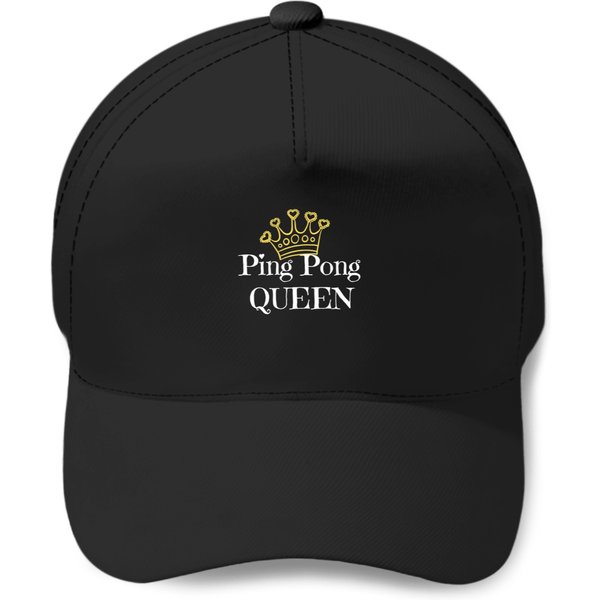 Ping Pong Queen Table Tennis Lovers Baseball Caps-image