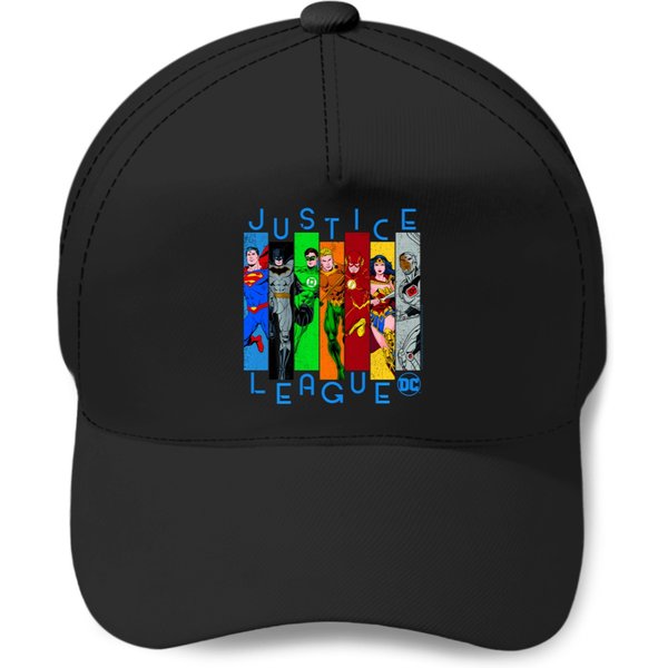 Dc Comics Justice League Panels Baseball Caps-image