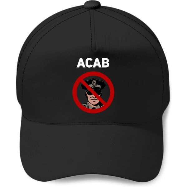 Acab All Cops Are Bad Colin Kaepernick Police Brutality Baseball Caps-image