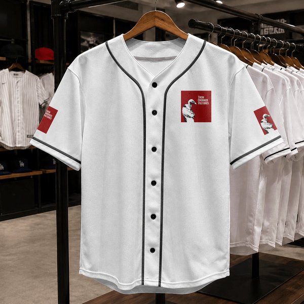 Them Crooked Vulture Josh Homme Qotsa Baseball Jerseys-image