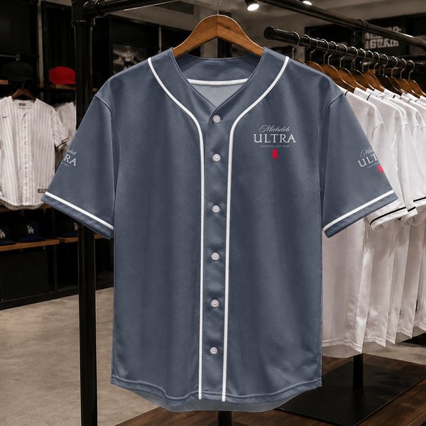 Michelob Ultra - White Baseball Jerseys-image