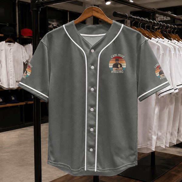 Carl Ruiz Ruizing Hastag Baseball Jerseys-image