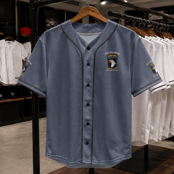 101St Airborne Baseball Jerseys Baseball Jerseys-image