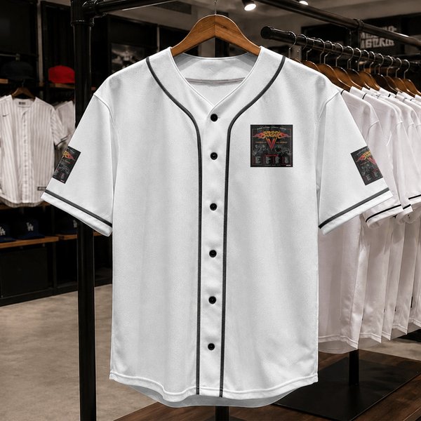 Sammy Hagar Tour 2024 With Loverboy Baseball Jerseys S-image