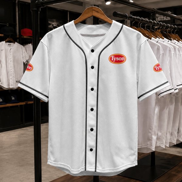 Tyson Restaurant Logo Baseball Jerseys-image