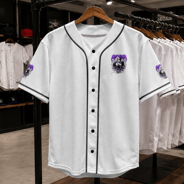 Hololive English Shiori Novella Baseball Jerseys-image
