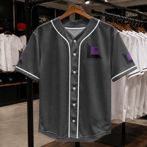 Smallville Luthorcorp Baseball Jerseys-image