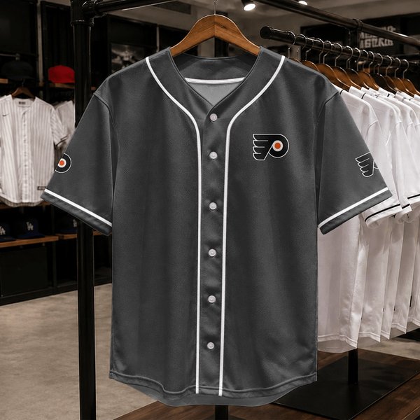 Flyers Logo Essential Baseball Jerseys-image