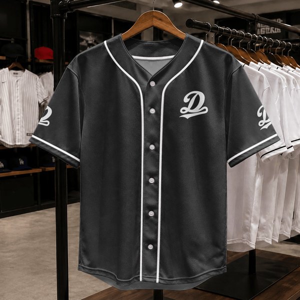 J. Cole Dreamville D Logo Baseball Jerseys-image