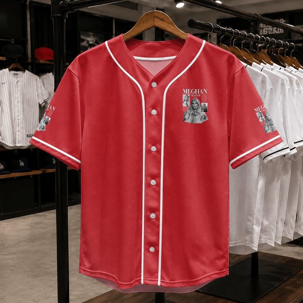 Meghan Trainor Music Baseball Jerseys, Meghan Trainor 2024 Concert Baseball Jerseys-image