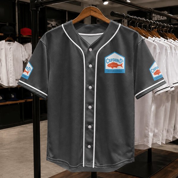 Captain Ds Restaurant Baseball Jerseys-image