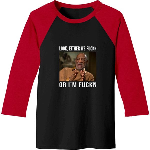 Bill Cosby Vintage Graphic Baseball T-shirt